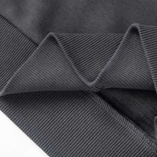 【加绒加厚 蚕丝混纺】罗蒙秋冬男装保暖卫衣男加绒卫衣绣花胸标卫衣男打底T恤 商品图7