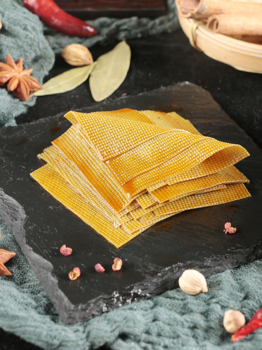 有机香辣豆皮（120g/袋）【有机青豆豆制品满6份包邮】常温产品，单独拍发京东物流，跟其他低温豆制品下单发顺丰空运 商品图3