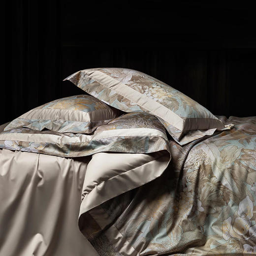 【门店高端系列同款】轻奢大牌风120支长绒棉全棉数码印花四件套 商品图2