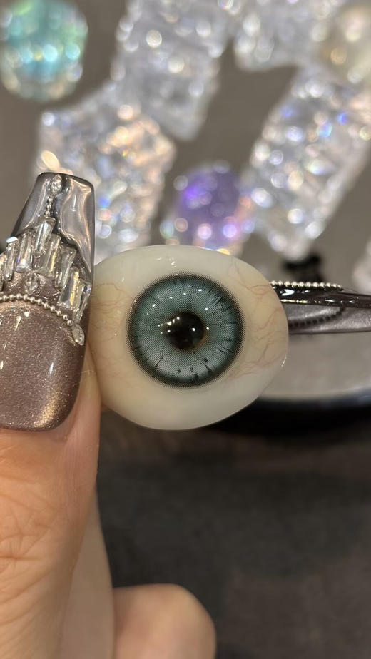 MIMIPARK 梦游机械姬 日抛 6片 14.5mm 参考着色 13.8mm 基弧 8.5 含水 40% 新锐国货 商品图3