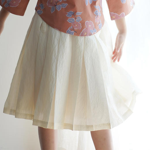 【东济堂衣养】原创中式汉服改良马面裙半裙百褶裙 商品图0