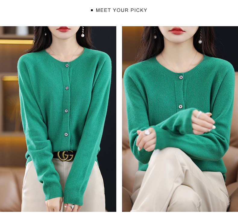 圆领网面开衫-5_02