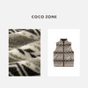COCO ZONE 秋冬立领拉链马夹拼色简约无袖上衣CC1D2426 商品缩略图3