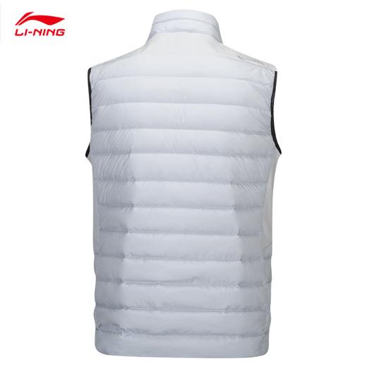 李宁羽绒马甲男2024秋冬季新款保暖背心鸭绒运动休闲外套AMRU061 商品图5