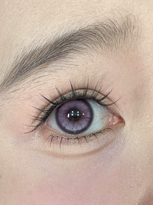 MIMIPARK 漫画小桃夜 日抛 6片 14.5mm 参考着色 13.8mm 基弧 8.5 含水 40% 新锐国货 商品图2