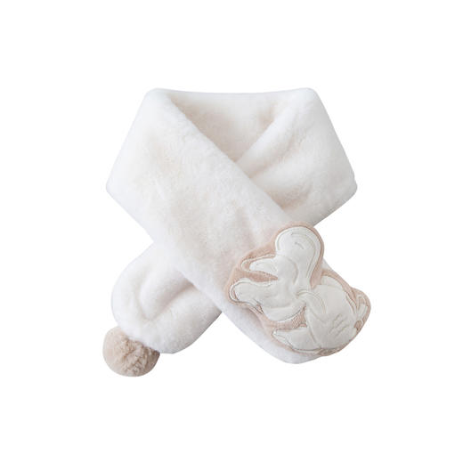 【新年季】迷你巴拉冬新款儿童拜年毛绒围巾宝宝保暖喜庆围脖 商品图4