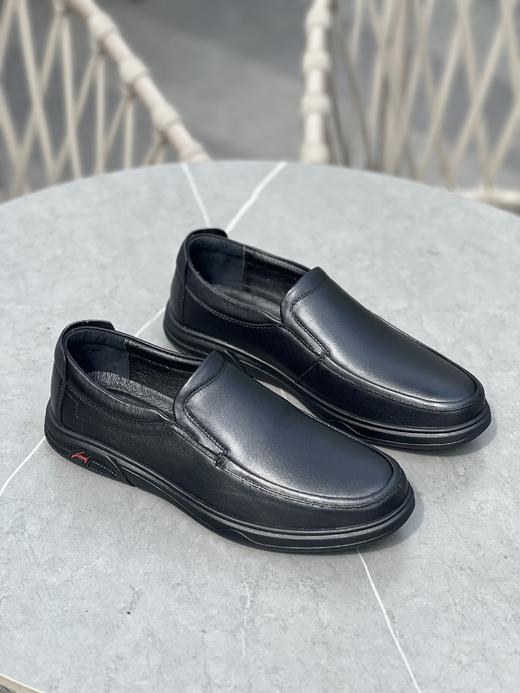 1026-5 系带套脚牛皮舒适休闲 男鞋 商品图4