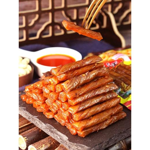 8090后童年怀旧零食周长江小豆条辣条小包装休闲食品小吃童年记忆老家零食休闲零食 商品图3
