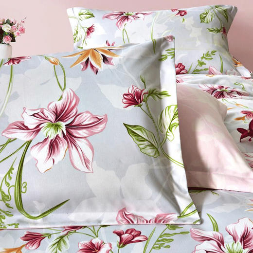 多喜爱 纯涤磨绒套件四件套罗兰香恋203x229cm 商品图2