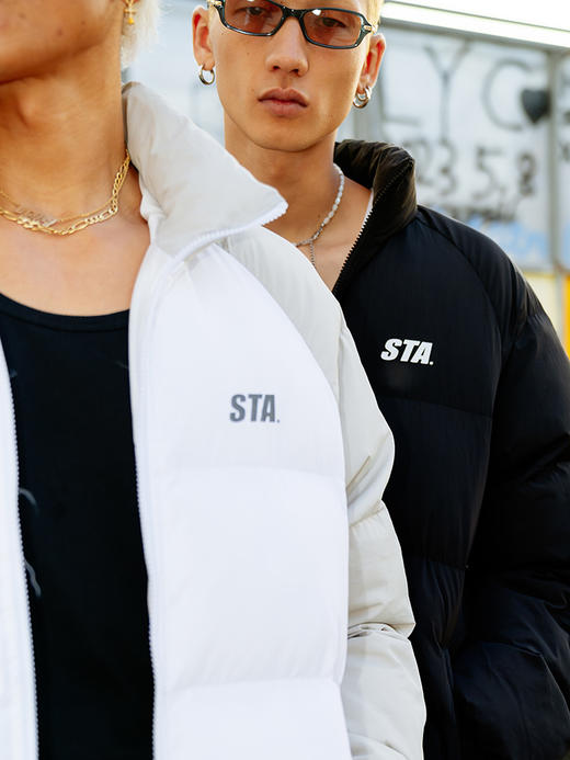 STA2024秋冬款经典基础系列星标插肩袖棉衣夹克 商品图10