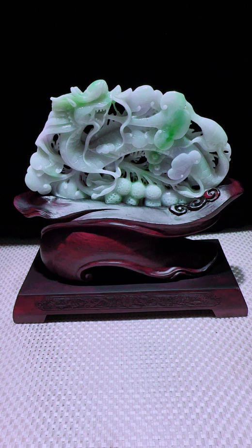 620471翡翠摆件【生意兴隆】 商品图5