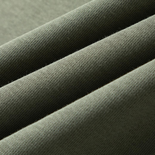 【加绒加厚】罗蒙秋冬男装桑蚕丝混纺加绒保暖卫衣男士加绒套头圆领T恤 商品图7