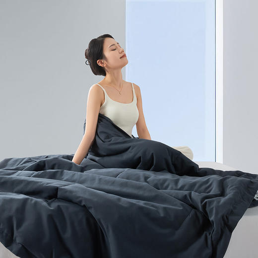 【品牌直发】加倍生活 A类深睡控温被 子母被拉链款 礼盒装 四季被冬被  无需被套 贴肤使用 可拆卸 可机洗 四季通用 商品图3