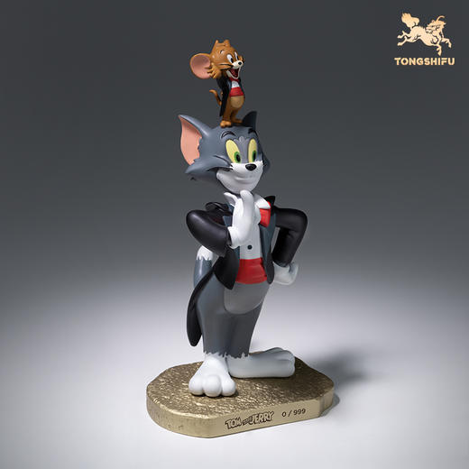 铜师傅 正版授权《猫和老鼠》B款 限量手办 桌面铜摆件 工艺品 商品图3
