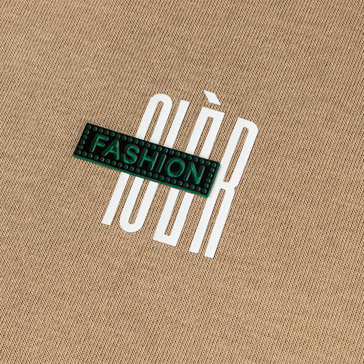 【加绒加厚 蚕丝混纺】罗蒙秋冬男装加绒保暖卫衣青年时尚休闲胸花男士卫衣男 商品图9