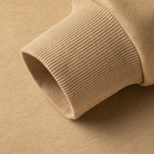 【加绒加厚 蚕丝混纺】罗蒙秋冬男装绣花胸标加绒卫衣男秋冬保暖男士卫衣加绒套头T恤 商品图12