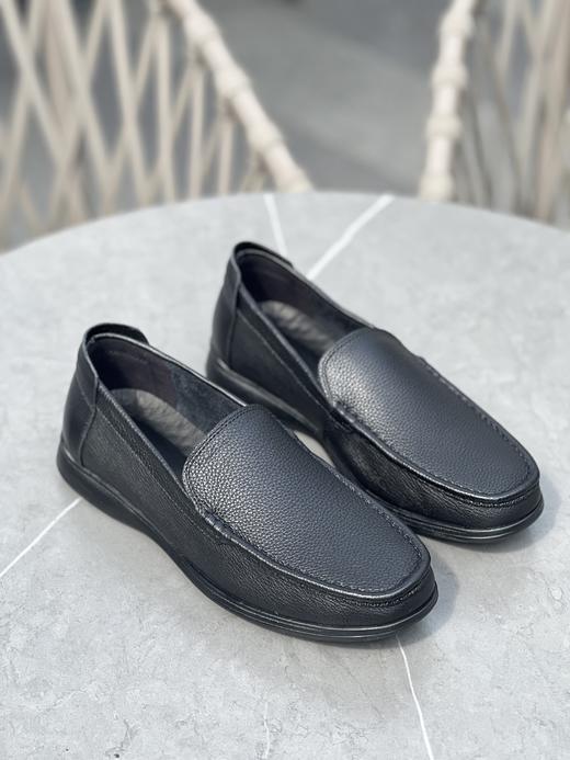 1026-5 系带套脚牛皮舒适休闲 男鞋 商品图5