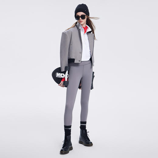 TITIKA ACTIVE 复古重磅毛呢运动夹克 秋冬休闲短款灯芯绒翻领外套上衣31185 商品图2