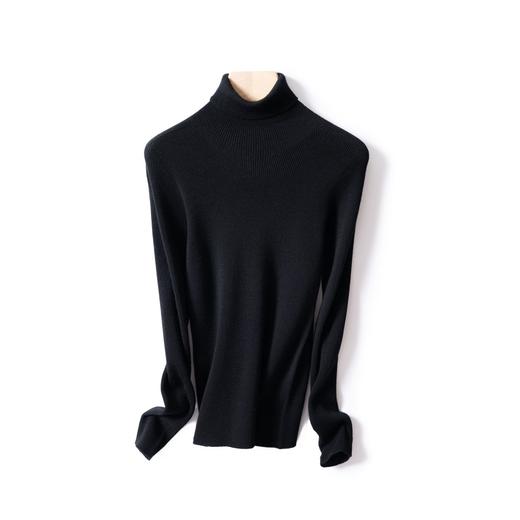 现货 臣禾无缝扬子纱毛衫 高领 JZ244090258  商品图5