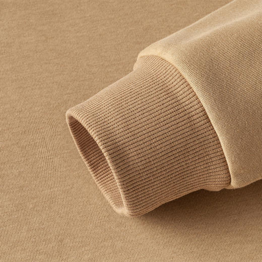 【加绒加厚 蚕丝混纺】罗蒙秋冬男装加绒保暖卫衣青年时尚休闲胸花男士卫衣男 商品图8