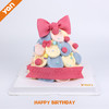 彩色圣诞树生日蛋糕 商品缩略图0