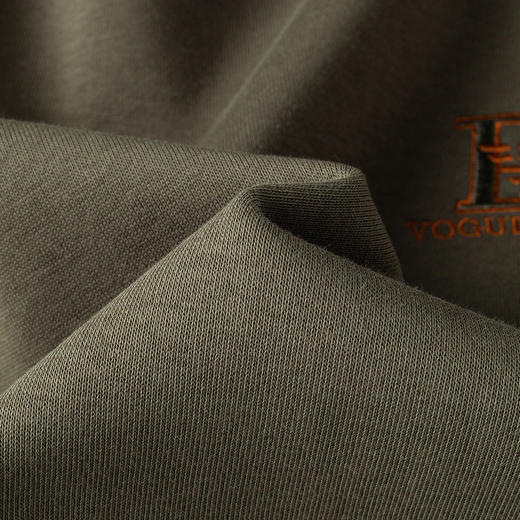 【加绒加厚】含桑蚕丝卫衣男加绒卫衣男绣花胸标男士卫衣男卫衣 商品图8