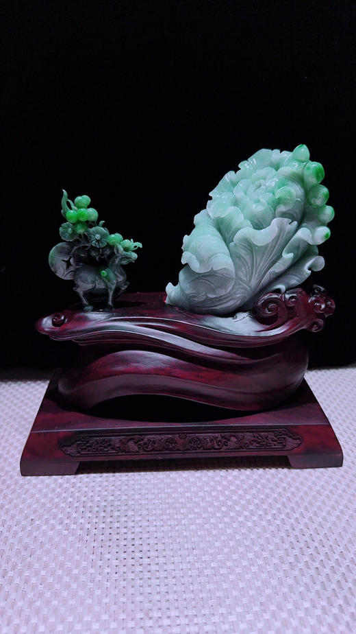 620472翡翠摆件【一路发财】 商品图1