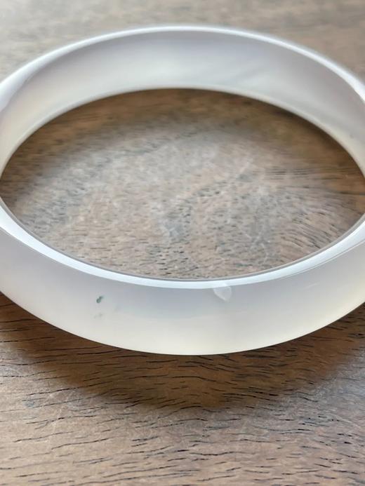 鱼脑冻玉髓玛瑙半圆条手镯，顺丰包邮 商品图4