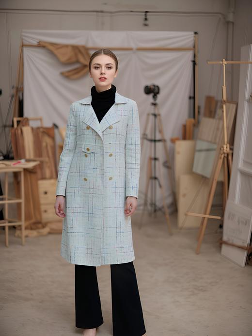 小个子赫本双面手工大衣 商品图0