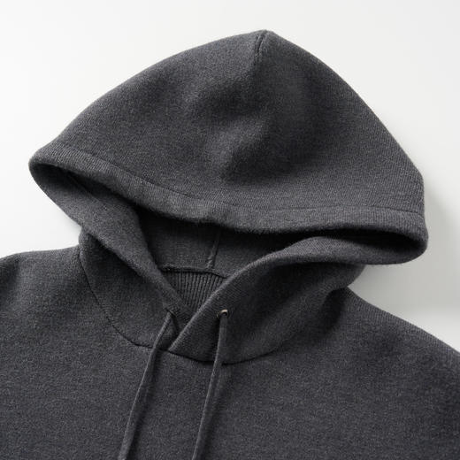 ROMI STUDIO“ChillVibe” 绵羊毛混纺高克重宽松连帽卫衣 442T9190 商品图2