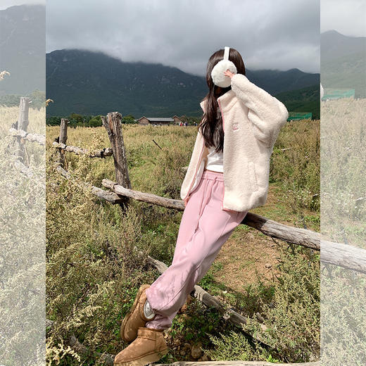 <曾小咸推荐>现货秒杀 ！微信超特价！2色羊羔毛外套 日常249.99 立减110 秒杀139.99！！ 商品图4