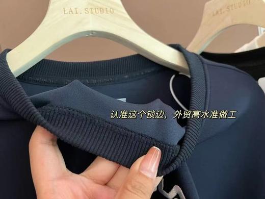 外贸订单男女同款空气层卫衣 商品图6