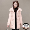 连帽宽松休闲羽绒服，加厚白鸭绒保暖外套QYM-JJ-XDH24833-Y 商品缩略图1