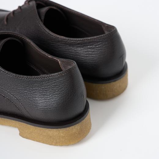 ROMI STUDIO“复古英伦”甄选羊皮荔枝纹圆头厚底乐福鞋 448XS042 商品图4