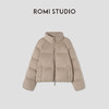 ROMI STUDIO90白鹅绒 骆驼绒绵羊毛桑蚕丝混纺羽绒服 RW24WWW0806 商品缩略图0