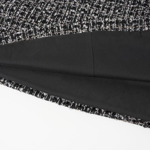 ROMI STUDIO“法式优雅”绵羊毛混纺点子纱粗花呢半裙 RW24LXY0263 商品图4