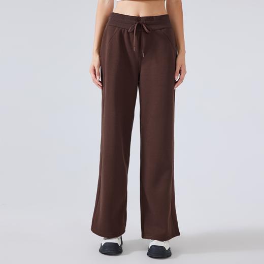 哈瓦塔（卫裤直筒）加绒宽松运动休闲长裤H341170 商品图6