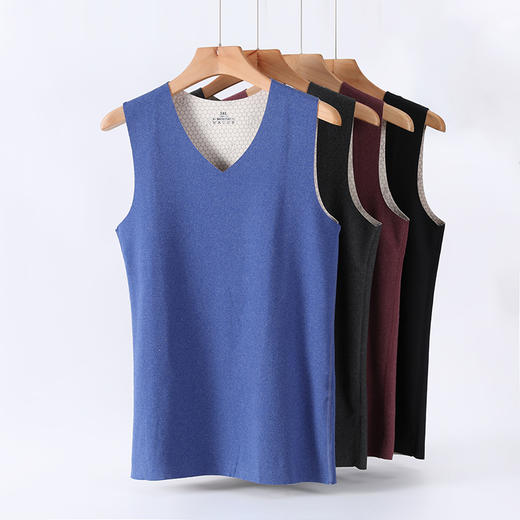 【温感蓄热保暖背心49元抢2件】双面磨绒 | 无痕无骨 | 恒温持热 冬天随意穿搭不显臃肿 拍两件起加入购物车自动打折！ 商品图9