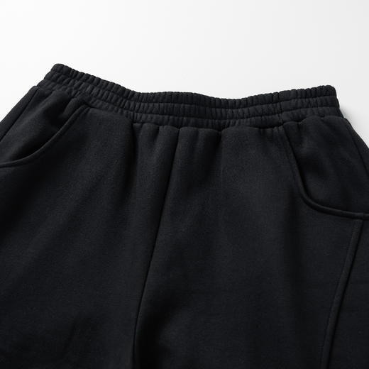 ROMI STUDIO“秋意渐浓” 高克重内加绒松紧腰阔腿香蕉裤 441KS001 商品图5