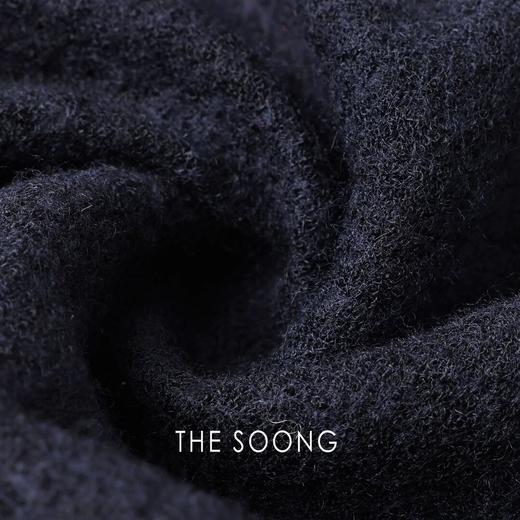 THESOONG"赫里主义"莱赛尔羊毛抗皱可机洗polo领长袖上衣DWY5437 商品图9