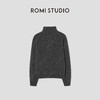 ROMI STUDIO“温暖如初”100绵羊毛高克重高密立领开衫 RW24WS40898 商品缩略图1