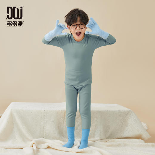 【团购价59.9】多多家亲肤圆领居家套装10091 商品图1