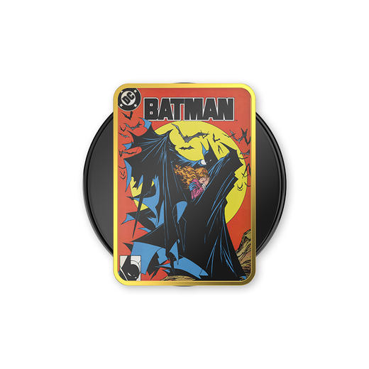 【蝙蝠侠】复古蝙蝠侠·MagSafe圆啪嗒 MAGSAFE磁吸手机气囊支架 Round圆啪嗒系列 红色 卡牌 商品图1