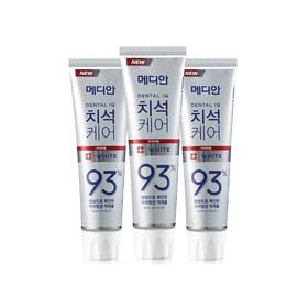 韩国爱茉莉Amore麦迪安牙石清洁93护理牙膏120g 白色