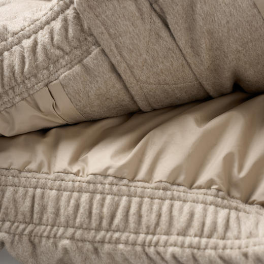 ROMI STUDIO90白鹅绒 骆驼绒绵羊毛桑蚕丝混纺羽绒服 RW24WWW0806 商品图4