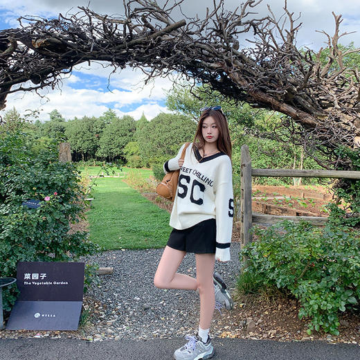 【110元任选2件】最后一波现货！百搭通勤2色高腰显瘦毛呢短裤 商品图2