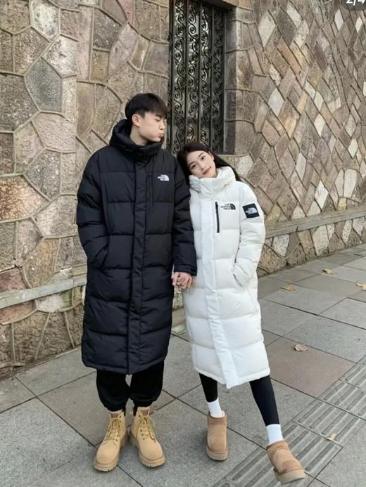 北~80绒长款羽绒服，面韩国官网~主打 NEVER STOP EXPLORING旗舰系列长款羽绒服  旗舰长款羽绒服 商品图0