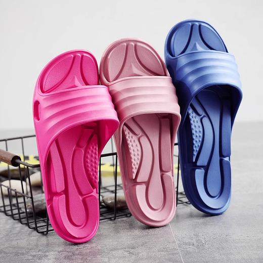 【多样屋专柜】多样屋台湾知足拖鞋浴室轻便EVA加厚软底防滑专柜舒适拖黑色 商品图3