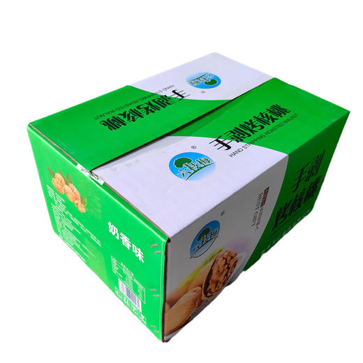 新疆手剥烤核桃每袋2.4kg批发 烘炒熟核桃草本味奶香味整箱两袋 商品图4