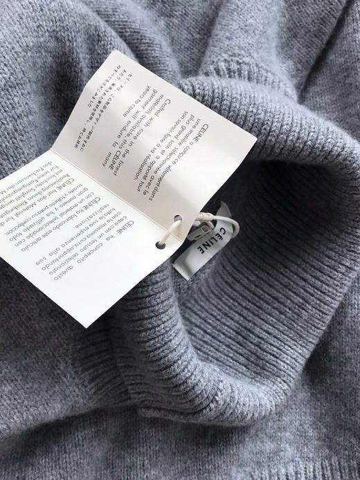 Celien高领毛衣。粉色。灰色 商品图4